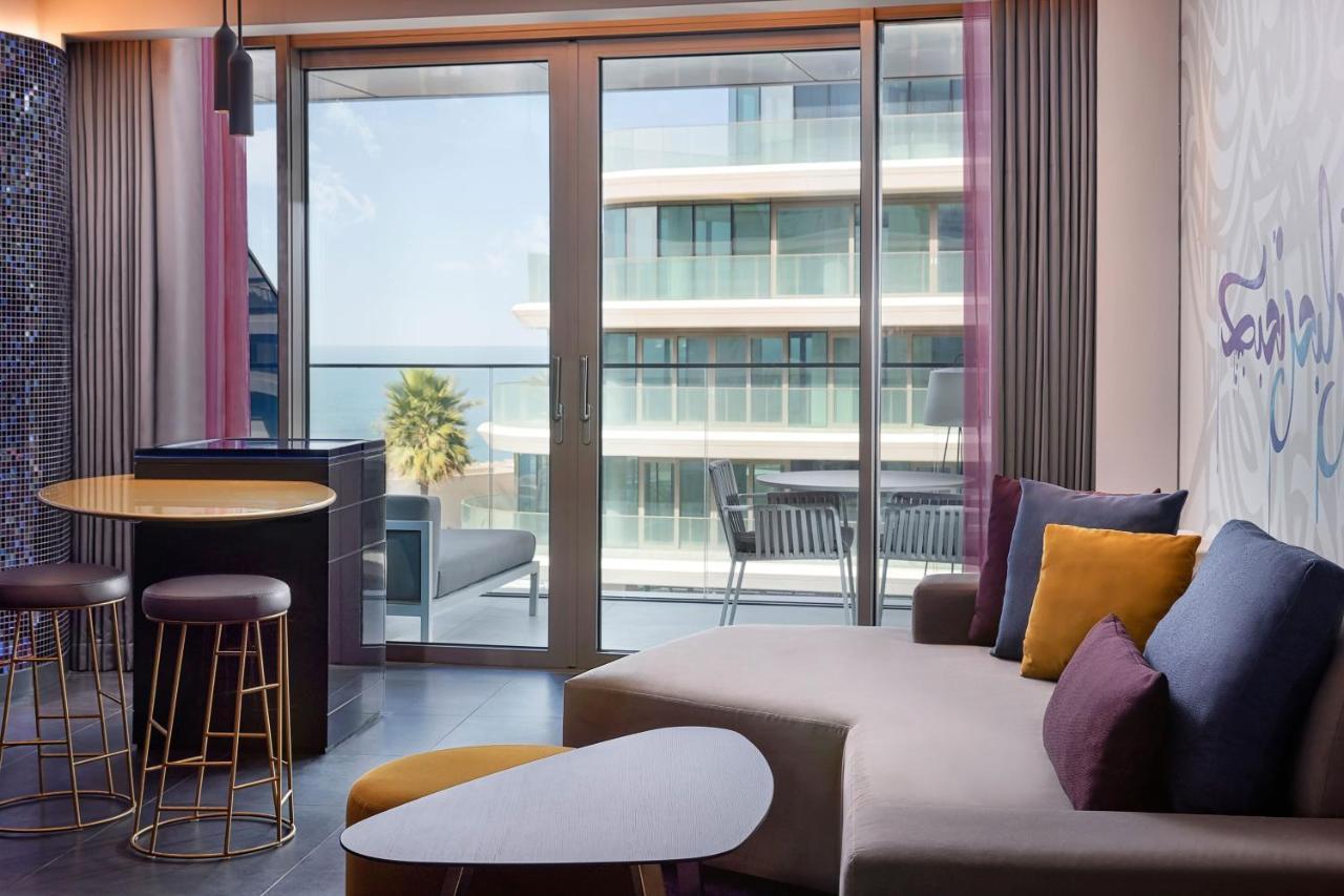 迪拜棕榈w酒店 外观 照片 A suite at the hotel