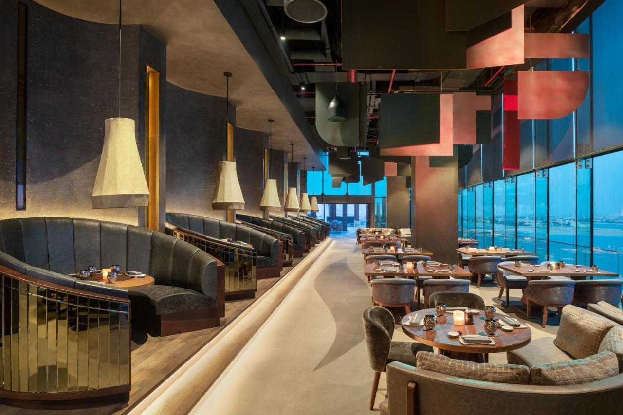 迪拜棕榈w酒店 外观 照片 The interior of the restaurant