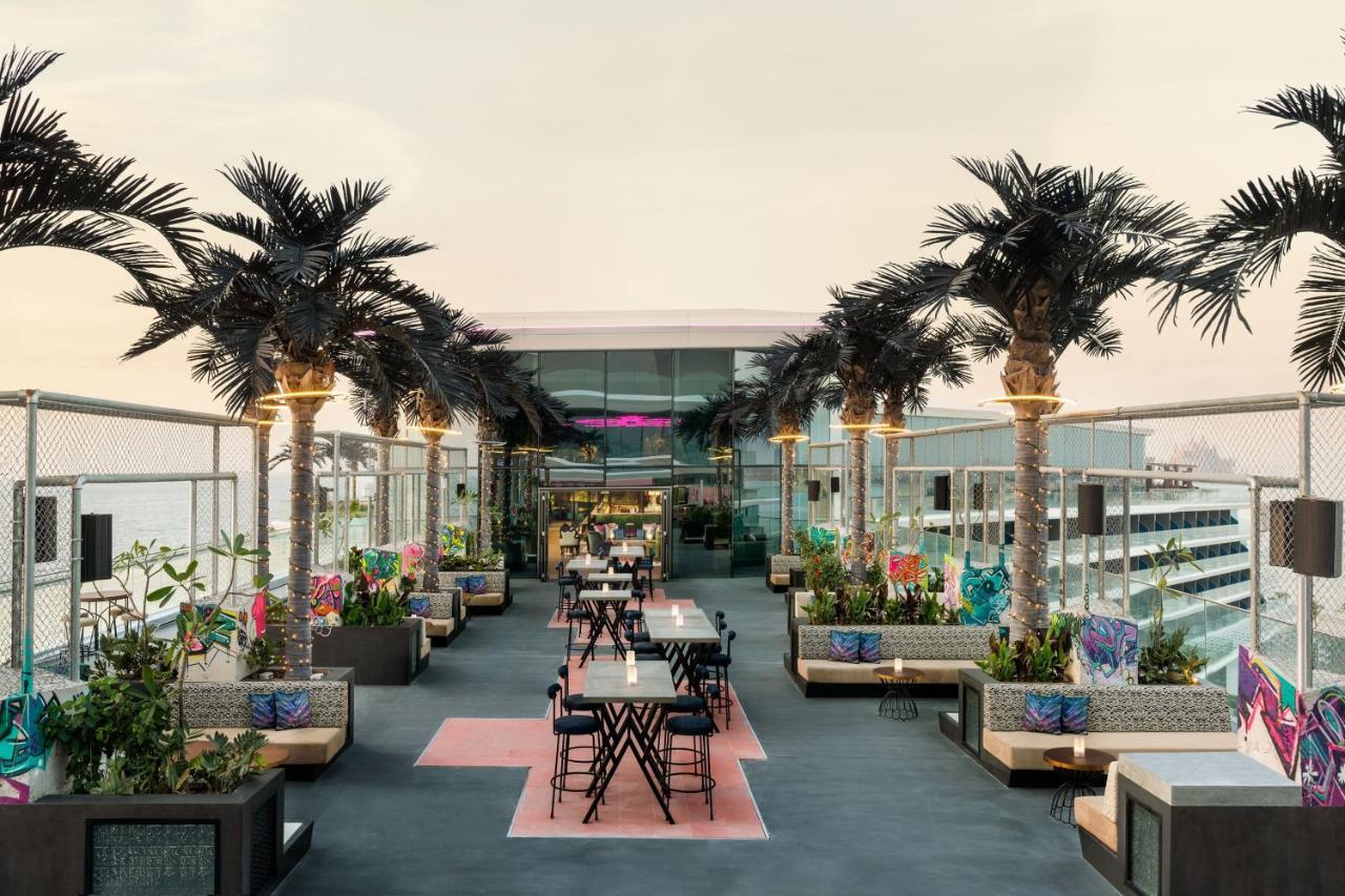 迪拜棕榈w酒店 外观 照片 The Sky Bar