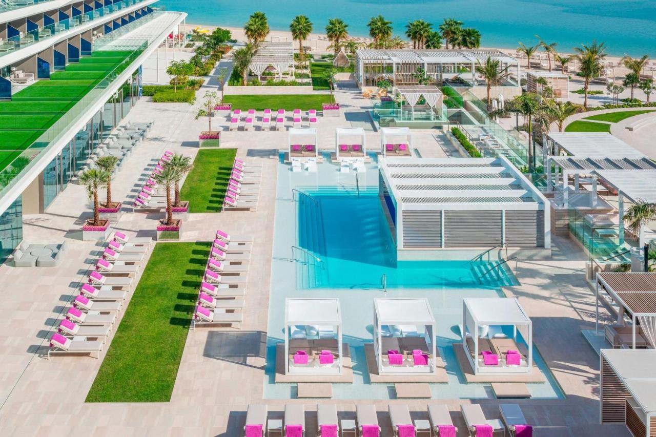 迪拜棕榈w酒店 外观 照片 The W Hotel in Dubai