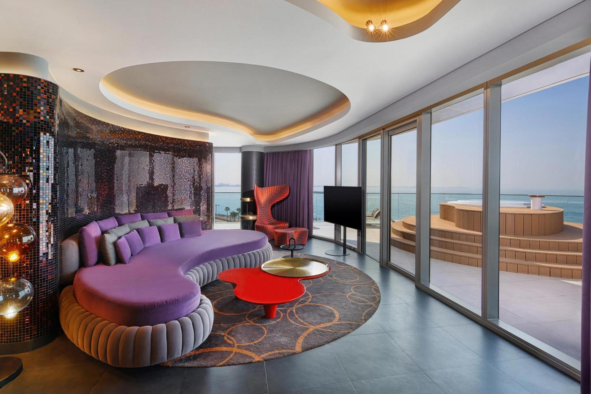 迪拜棕榈w酒店 外观 照片 W Dubai - Jumeirah Beach