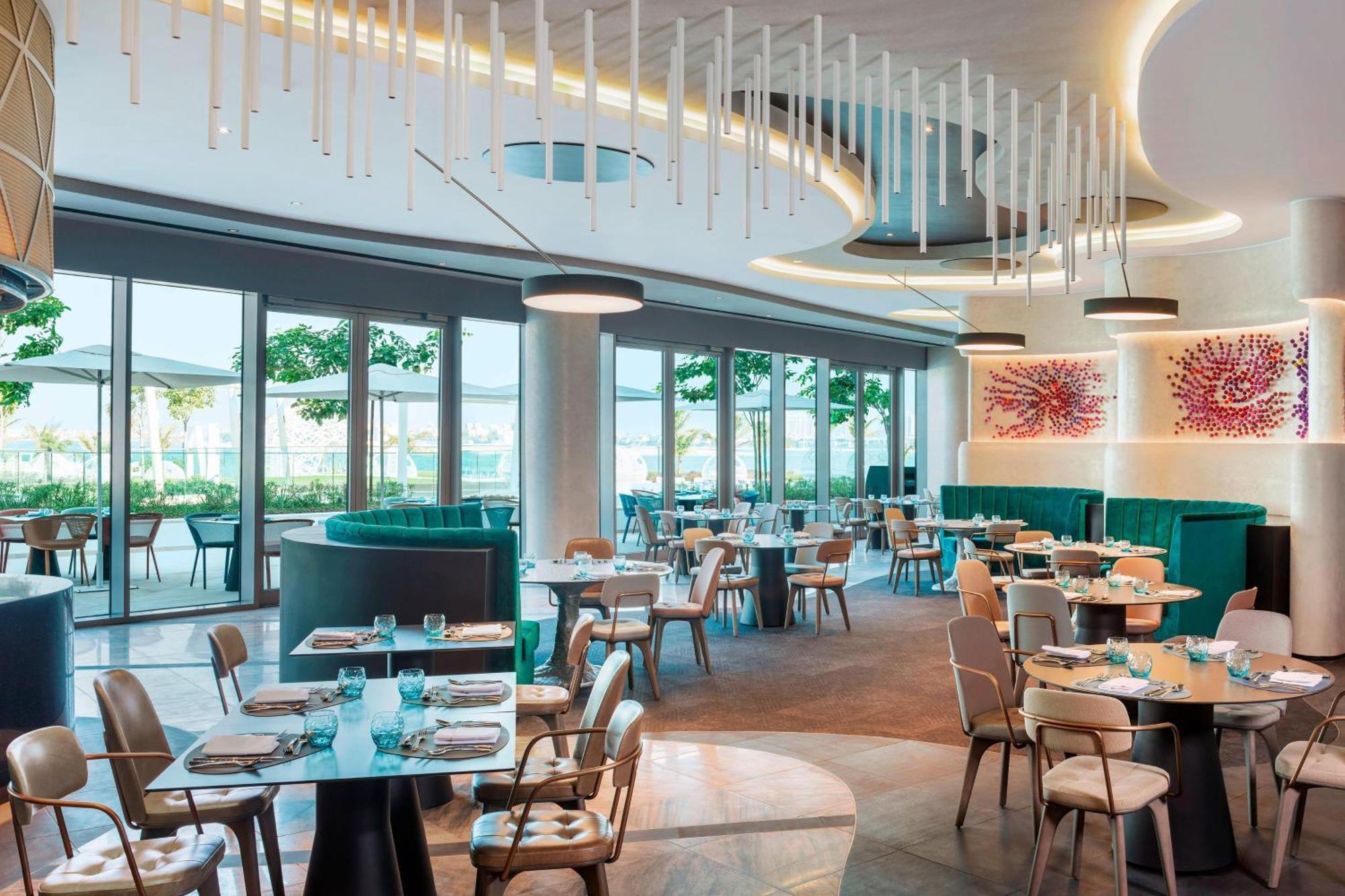 迪拜棕榈w酒店 外观 照片 The restaurant