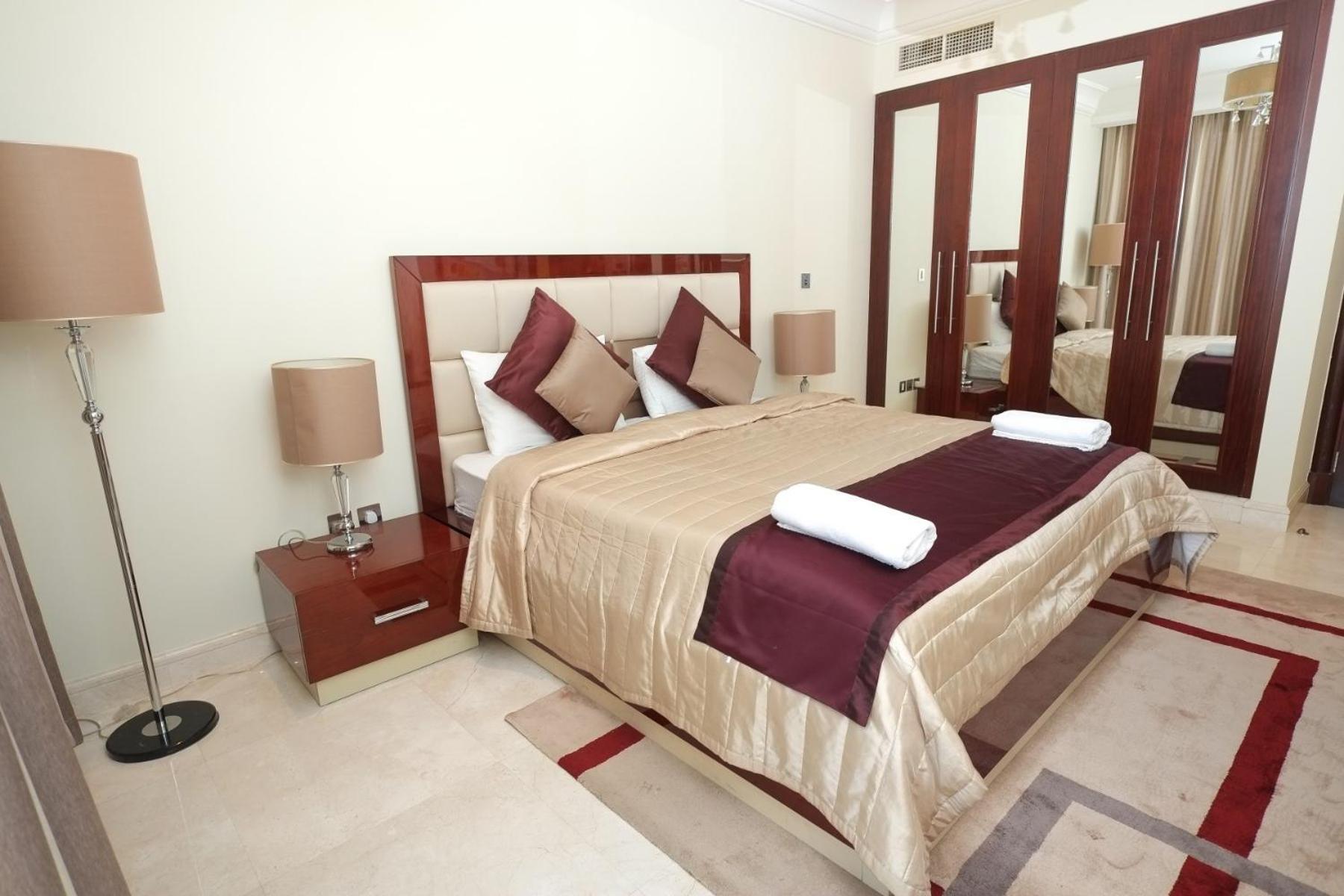 迪拜棕榈w酒店 外观 照片 A bedroom
